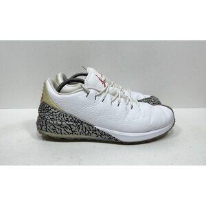 Nike Jordan ADG White Cement Mens Size 10 Spikeless Golf Shoes AR7995-100